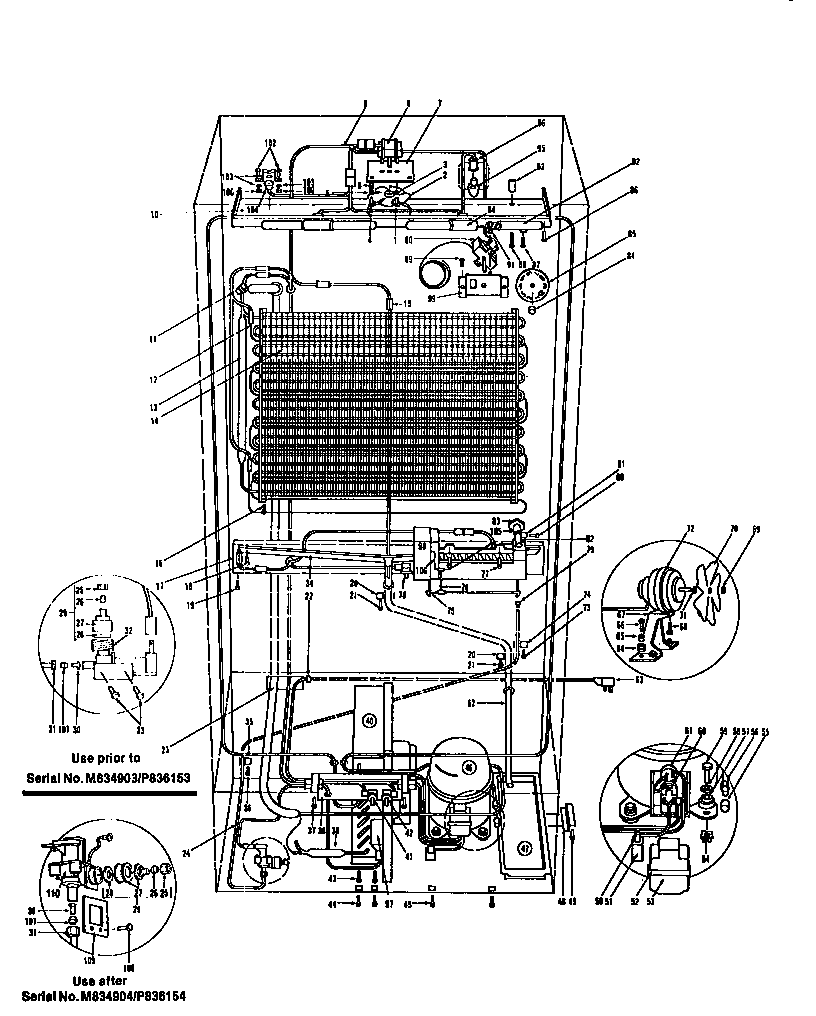 Sub Zero Refrigerator Parts Diagram