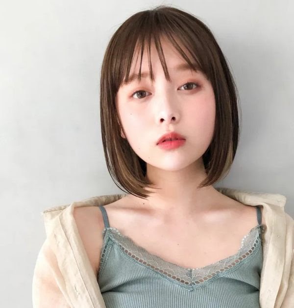 √ダウンロード 前下がりボブ ショート ヘア 長め ストレート 163658 freewallkowe