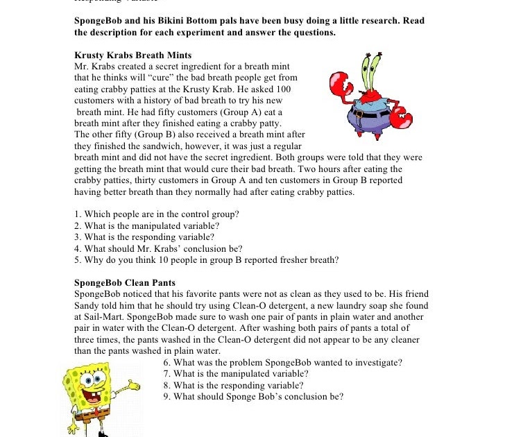 34 Scientific Method Variables Worksheet - Worksheet Resource Plans