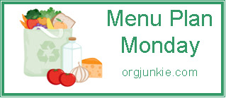 Menu Plan Monday ~ Sept 26th