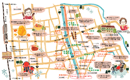 100 鎌倉 地図 イラスト かわいい無料イラスト素材