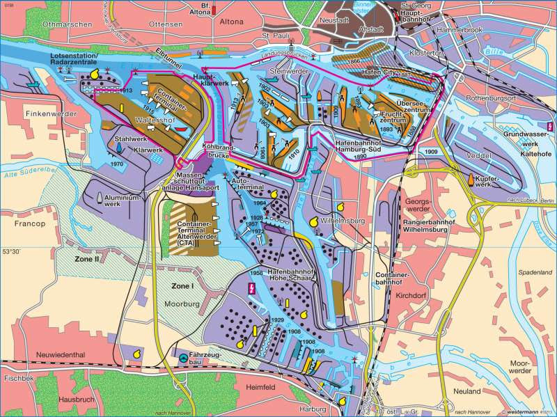 Hamburger Hafen Karte Pdf : Hafenrundfahrten Hamburg, Historische