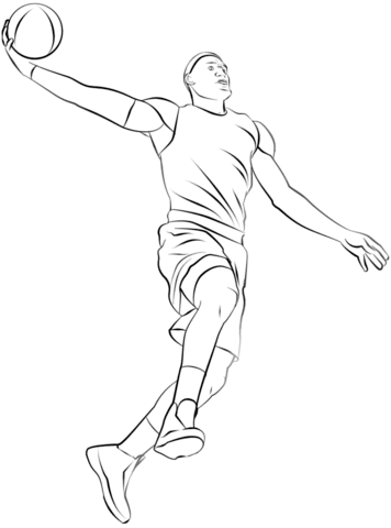 Disegni Da Colorare Basket Stampae Colorare