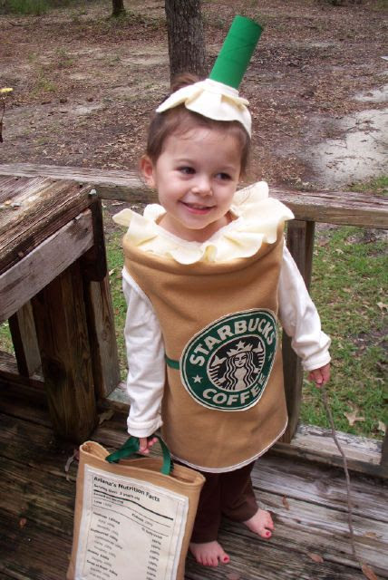 halloween costume and nutrition facts on the bag! super cute!
