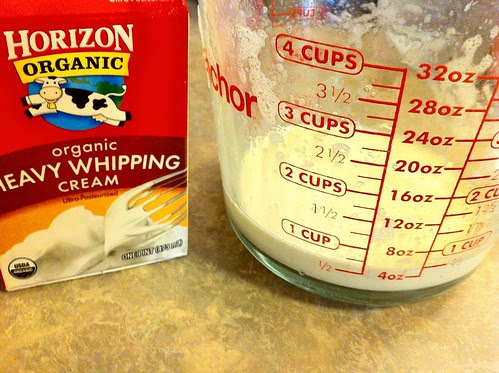 Measure Heavy Cream