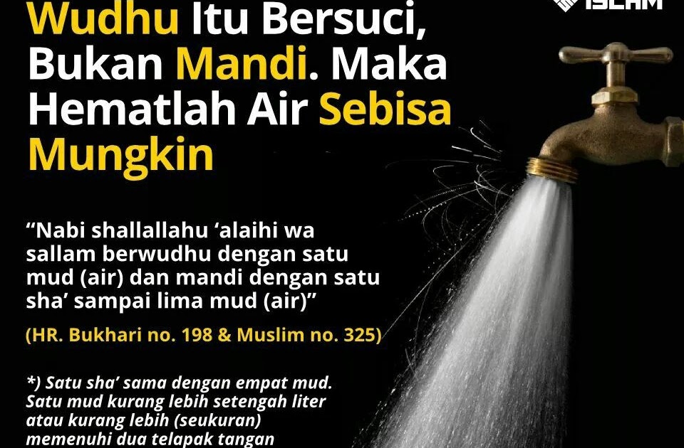 Poster Hemat Energi Air