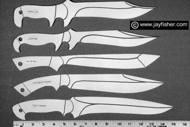Knife Templates Designs