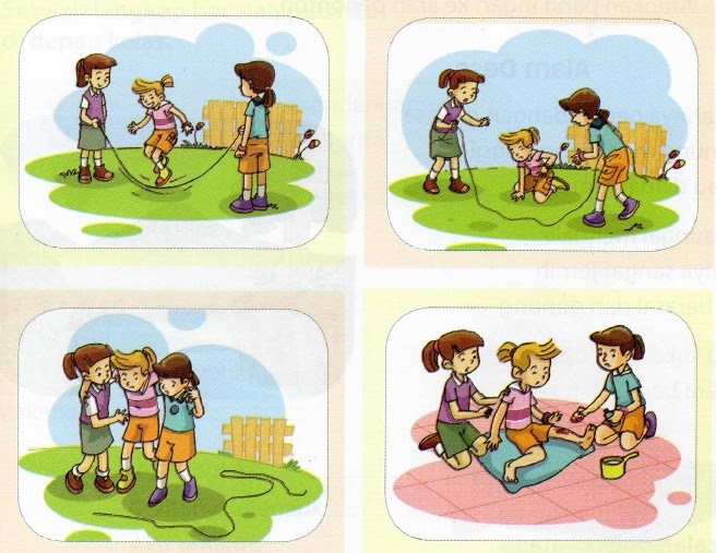 Contoh Gambar Dekoratif Anak Sd Yang Mudah