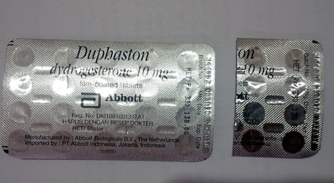 Duphaston Ubat Kuat Rahim Eontoh