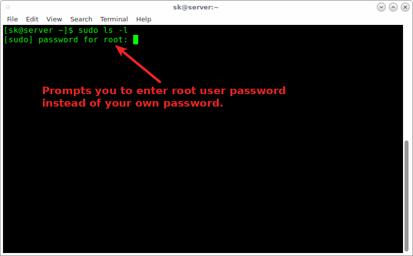 Sameh Attia Force Users To Use Root Password Instead Of Their Own