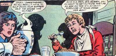 A nice dinner at the Hex's, full of irony with a hint of ominous.