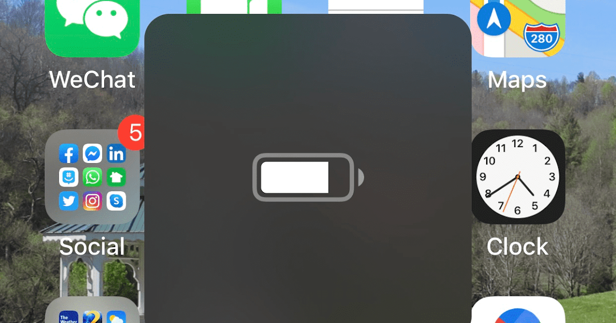 Why Is My Battery Icon Not Showing Iphone : How To Show Battery