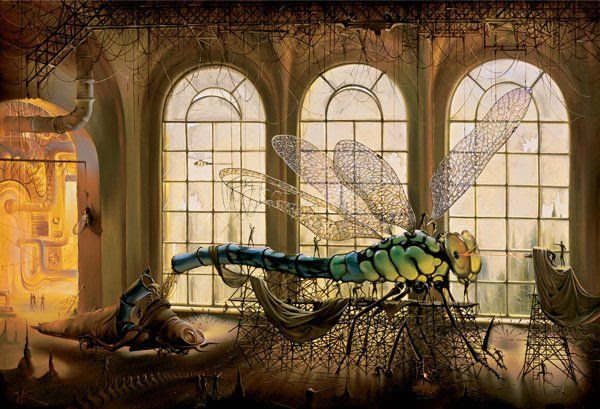 Arte de Vladimir Kush_Crianças do exôdo 28
