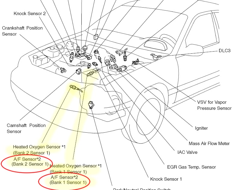 2003 Toyota Camry O2 Sensor ~ Best Toyota