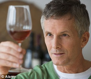 Dr Clark recommends alcohol consumption is limited to two small glasses of red wine per day
