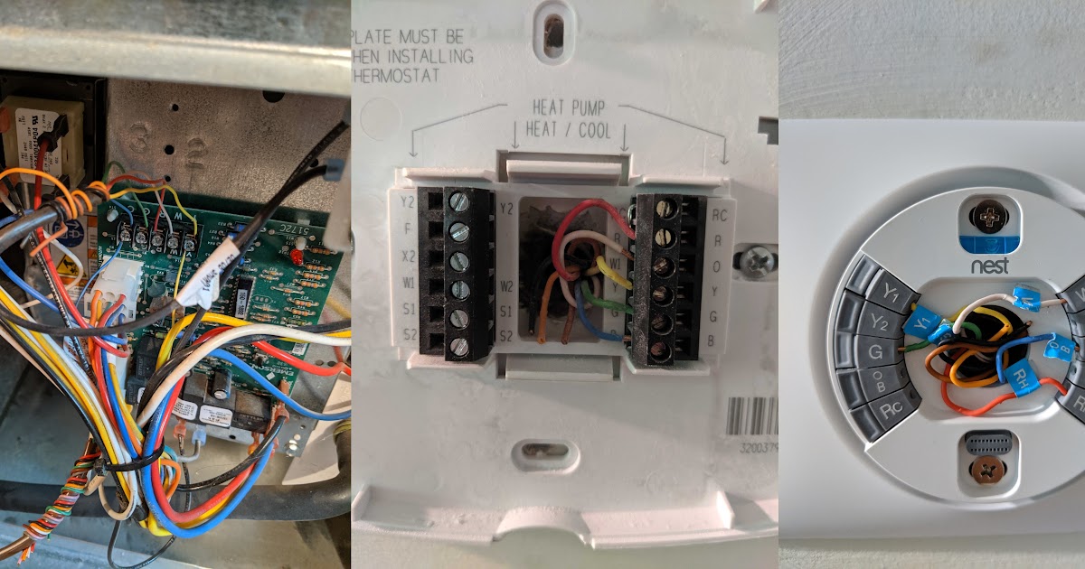 Trane Heat Pump Wire Diagrams / New House Heat Pump Will A Nest Work