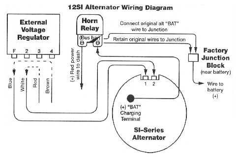 Ford Alternator Wiring Diagram Internal Regulator | Wire