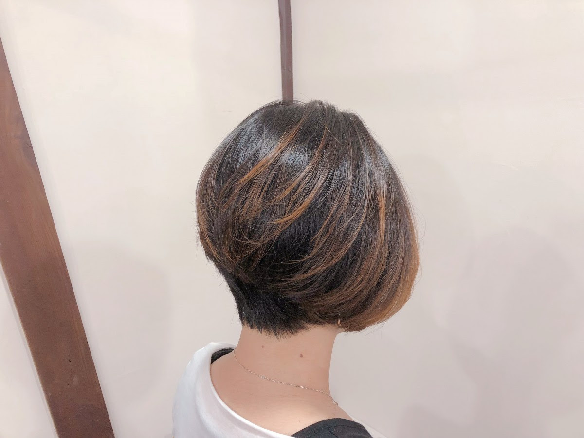 優雅 大人 前 下り ショート ボブ 前髪 なし 最高のヘアスタイルのアイデア