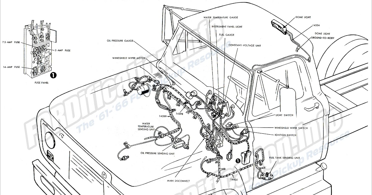 1965 Ford F100 Wiring Diagram - Wiring Diagram