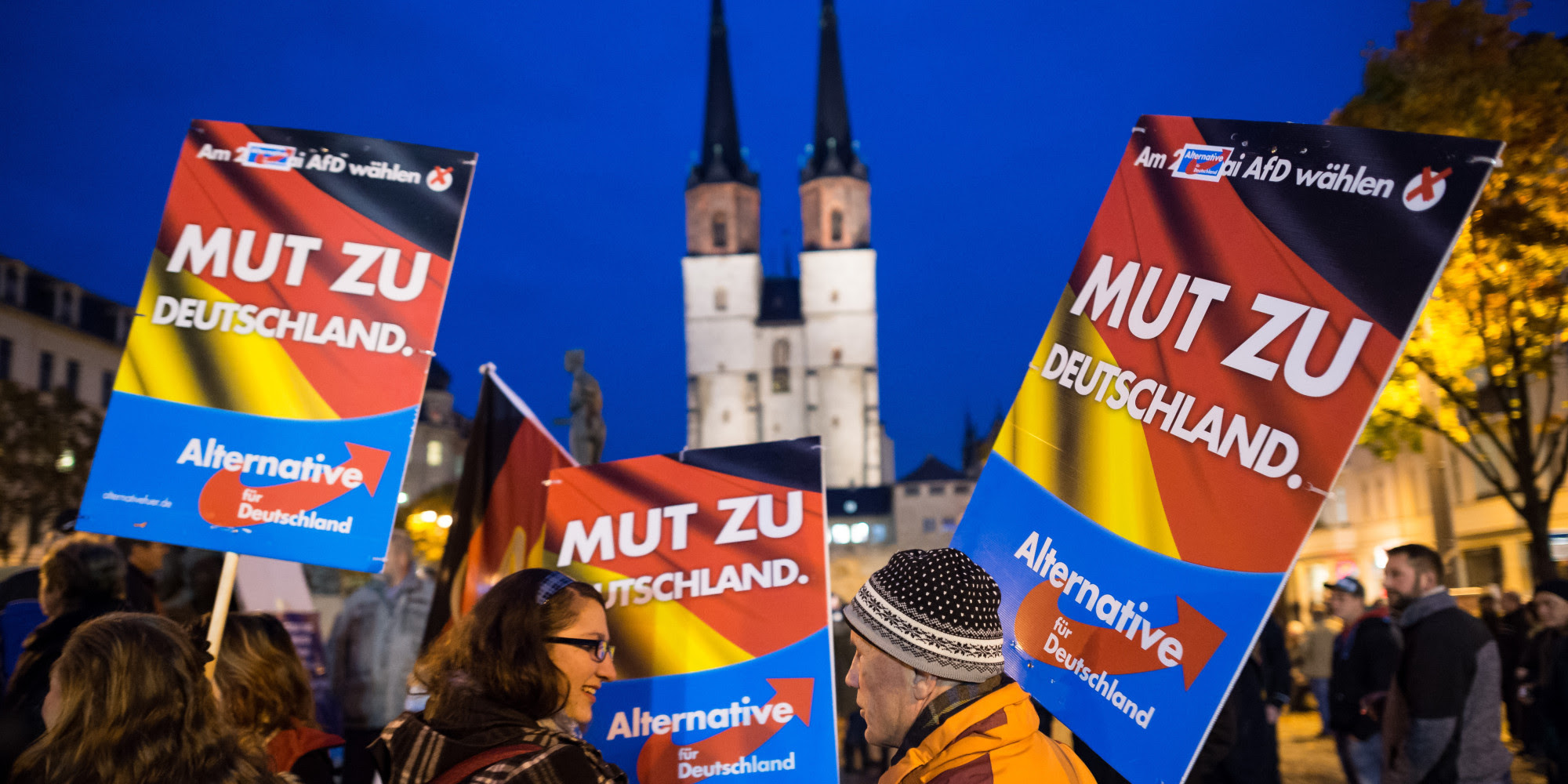Risultati immagini per alternative for germany ads