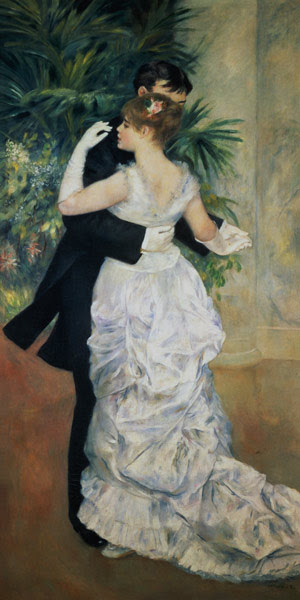 Pierre-Auguste Renoir - Baile en la ciudad