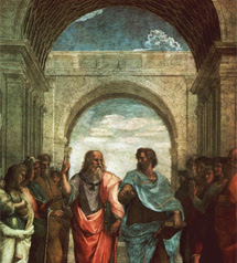 Platón y Aristóteles. | E.M.