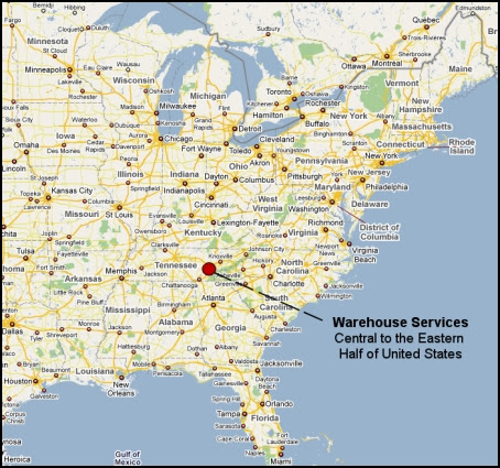 dayton map location unlimited warehouse services