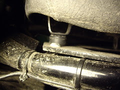 17mm bolt holding front of seat