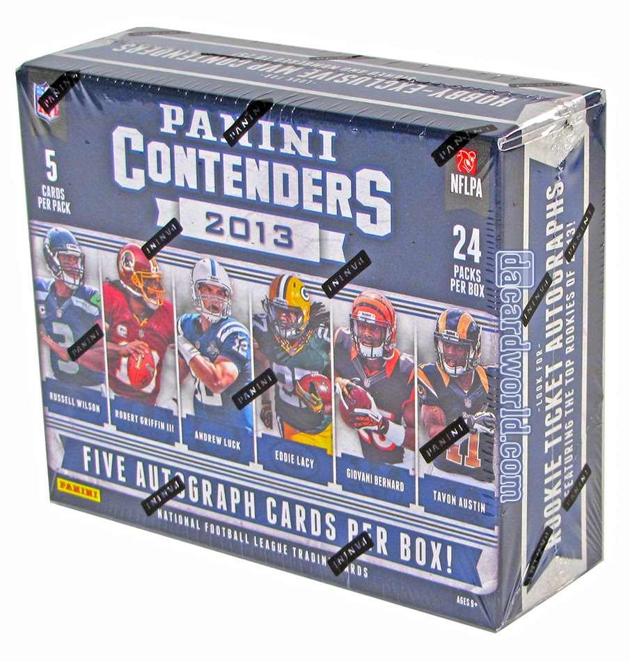2013 Panini Contenders Football Hobby Box DA Card World 2013 Panini Contenders Football Hobby Box DA Card World