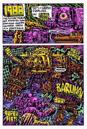 Uzi Reptoid Comic beginning (early)
