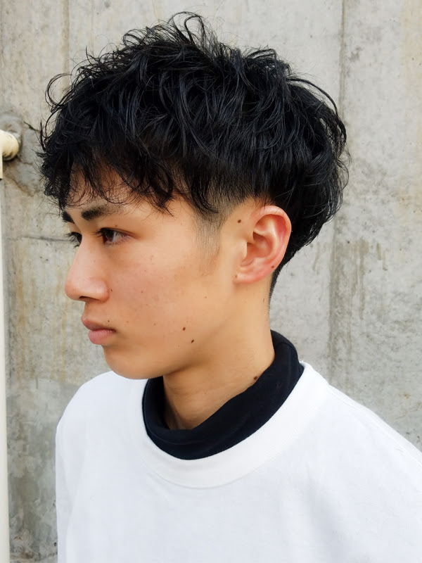 √無料でダウンロード！ くせ毛 風 パーマ メンズ 620386