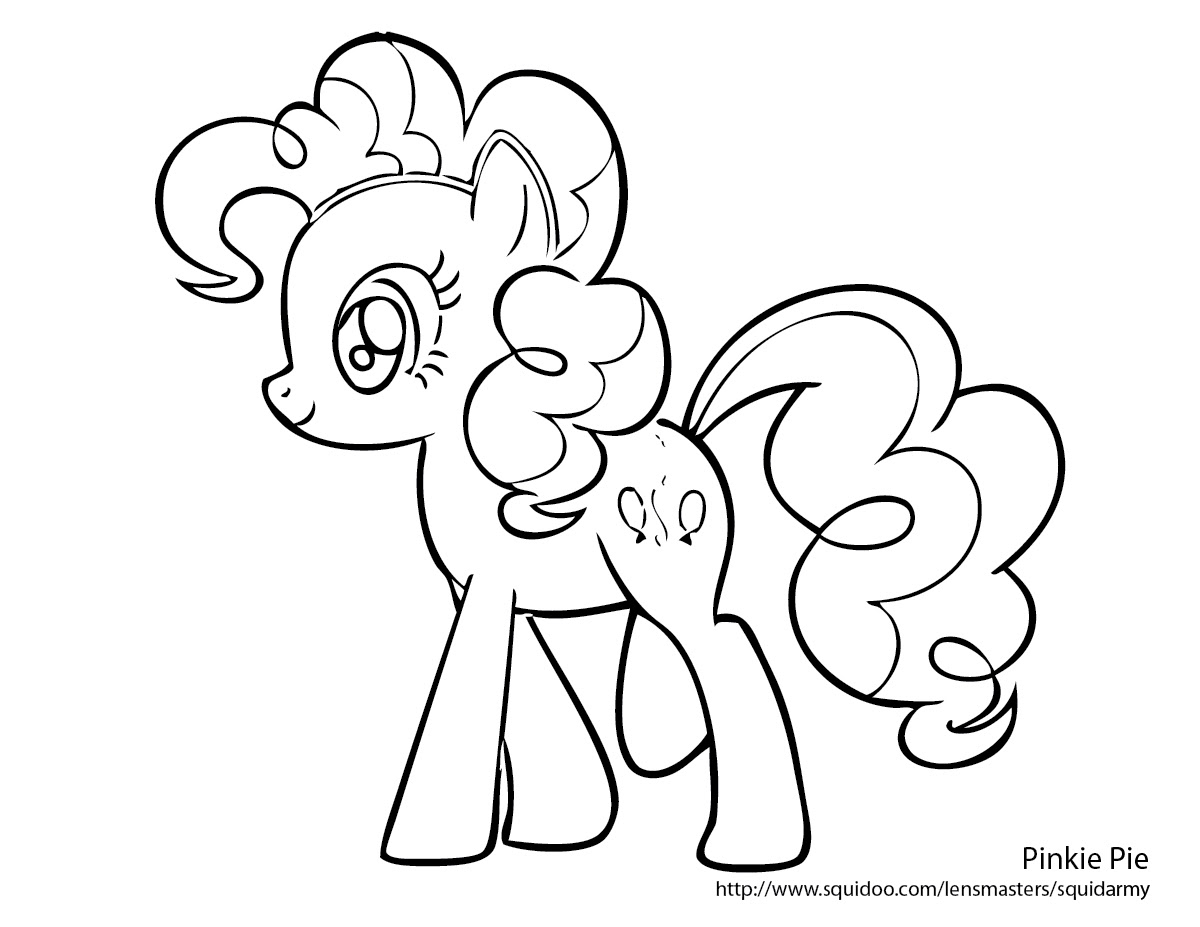 Top Gambar Sketsa Little Pony Sketsabaru