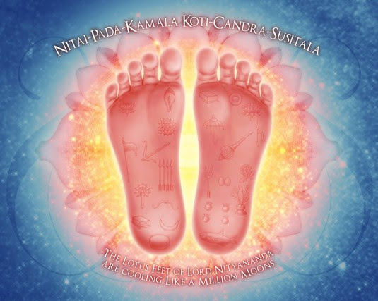 Nityananda's Lotus Feet