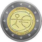 Face comemorativa da moeda de €2 Face comemorativa da moeda de €2