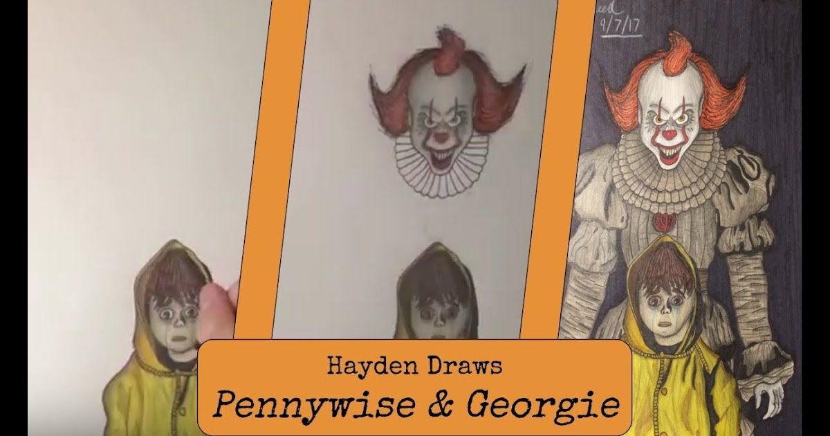 Pennywise And Georgie Drawing.