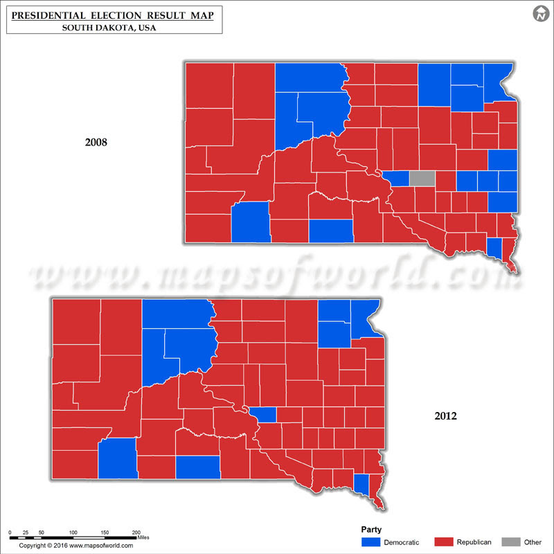 Us Electoral County Map
