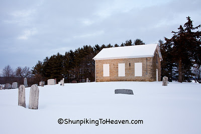 The Old Rock Church and Cemetery, Iowa County, Wisconsin