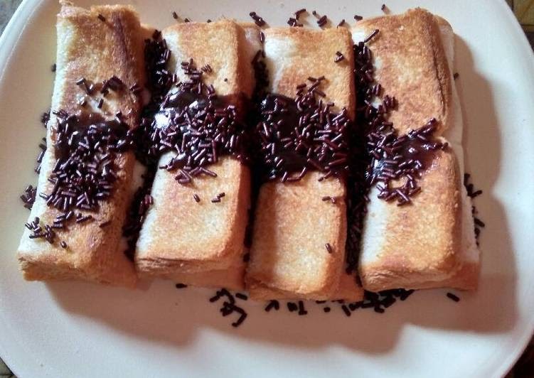 Cara Membuat Roti Coklat Lumer