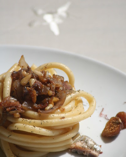 Pasta with anchovies