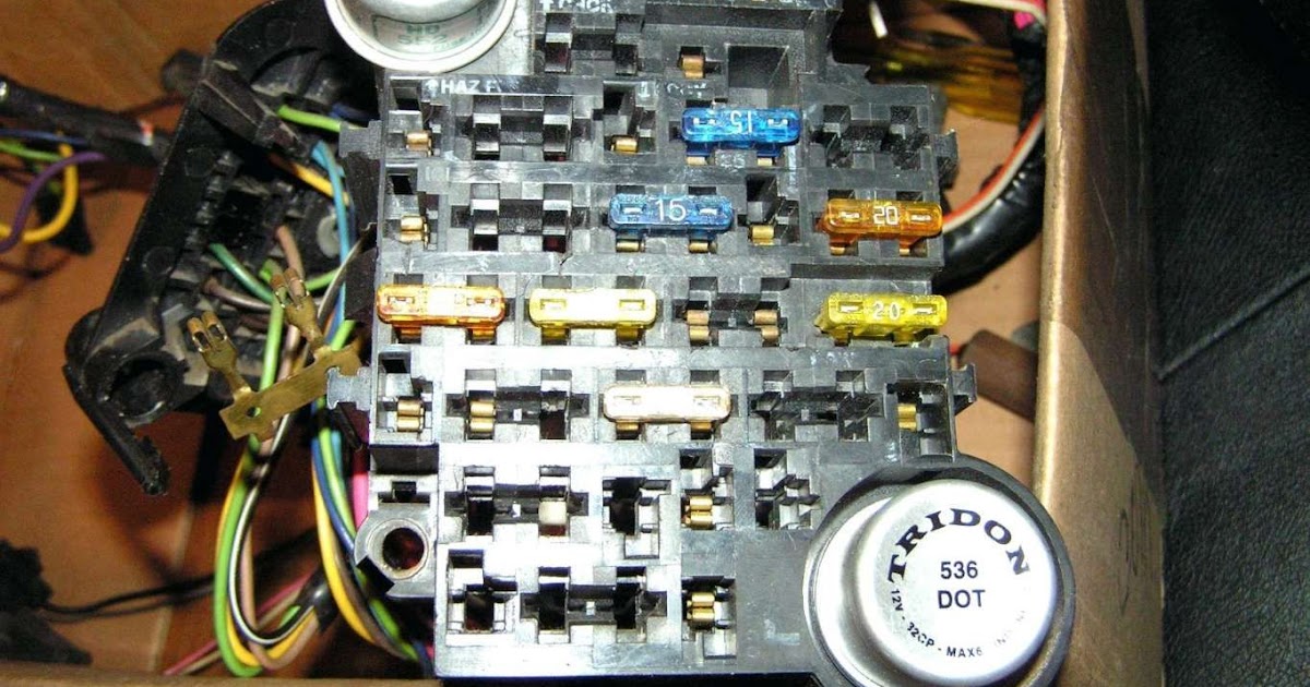 1986 Porsche 944 Fuse Box | Wire