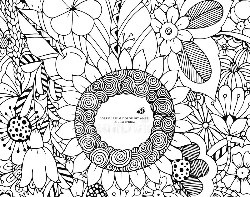 Zen Color Book - Free Coloring Page