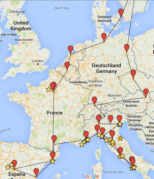 Tåg Europa Karta | Karta