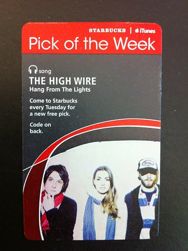 Starbucks iTunes Pick of the Week - The High Wire - Hang From The Lights