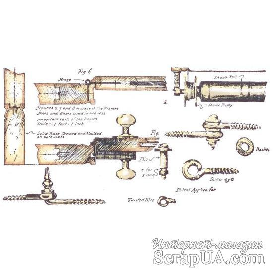 Акриловый штамп La Blanche - Hardware - ScrapUA.com