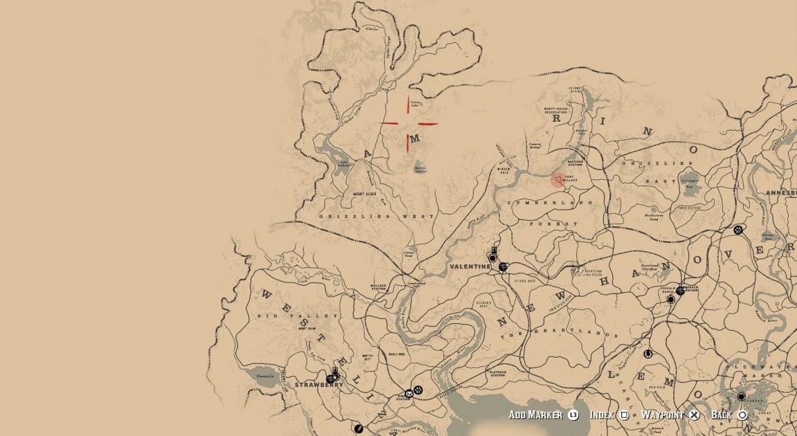 Red Dead Redemption 2 Map Let S Take A Look In Detail Gg365