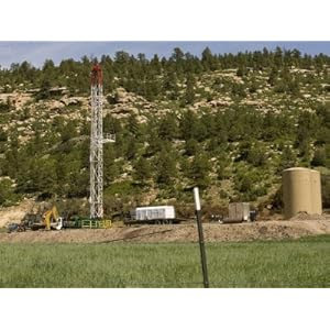 Drilling Rig Set Up for Coal Bed Methane Gas, Colorado Photographic Poster Print by Michael S. Lewis, 24x32