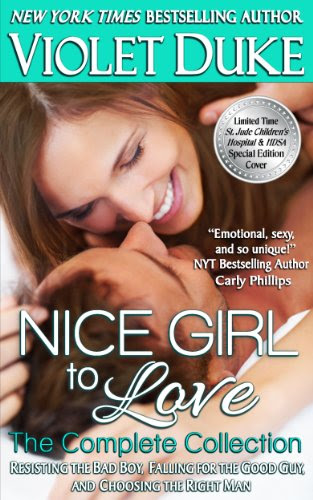 Nice Girl to Love: The Complete Three-Book Collection (#1 Resisting, #2 Falling, #3 Choosing) by Violet Duke Nice Girl to Love: The Complete Three-Book Collection (#1 Resisting, #2 Falling, #3 Choosing) by Violet Duke