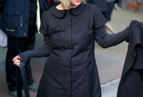 black dress