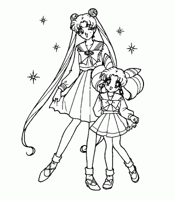 Magical sailor moon coloring books and stationery are cute and fun.