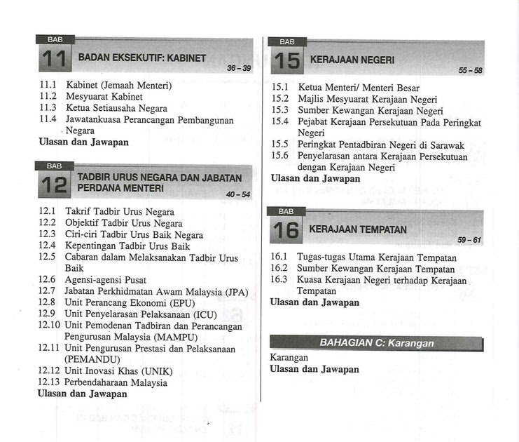 Fungsi Majlis Raja Raja Pengajian Am / Nota Ringkas Pengajian Am 900 1